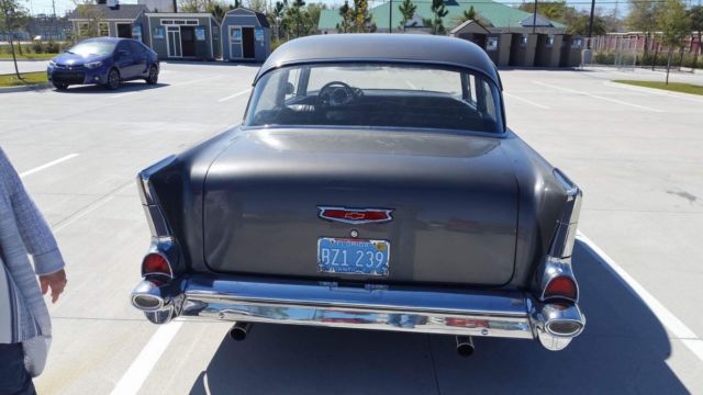 1957 Shark Skin Gray Chevrolet Bel Air/150/210 2 Door Sedan