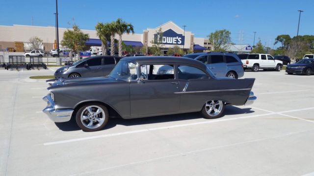 1957 Shark Skin Gray Chevrolet Bel Air/150/210 2 Door Sedan
