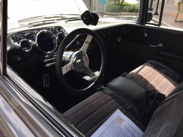 1957 Shark Skin Gray Chevrolet Bel Air/150/210 2 Door Sedan