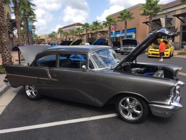 1957 Shark Skin Gray Chevrolet Bel Air/150/210 2 Door Sedan