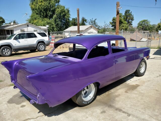1957 Purple Chevrolet Bel Air/150/210