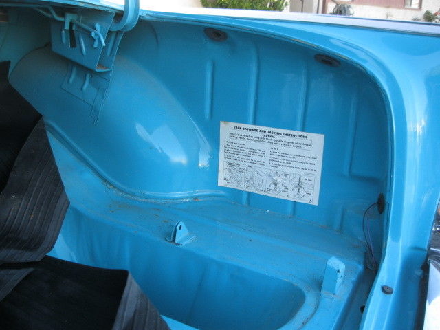 1957 turq/white Chevrolet Bel Air/150/210 sedan