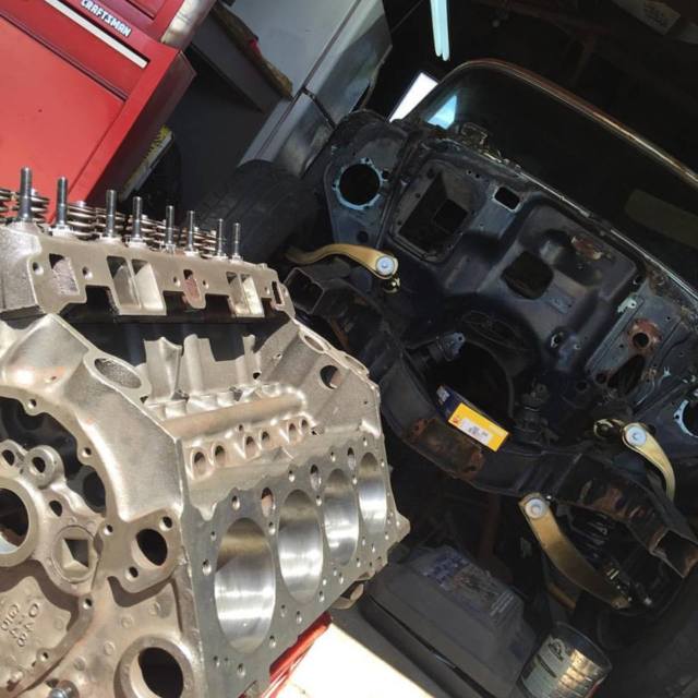 1957 Blue Chevrolet Bel Air/150/210 Sedan