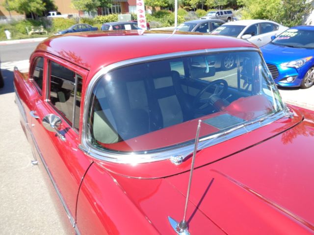 1957 Burgundy Chevrolet Bel Air/150/210 Coupe