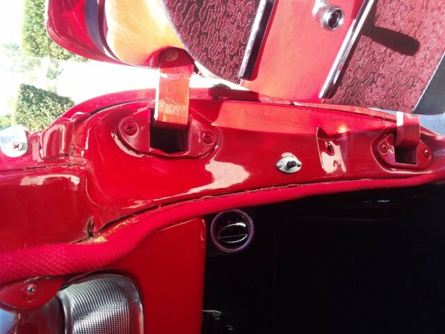 1957 Red Chevrolet Bel Air/150/210 Coupe