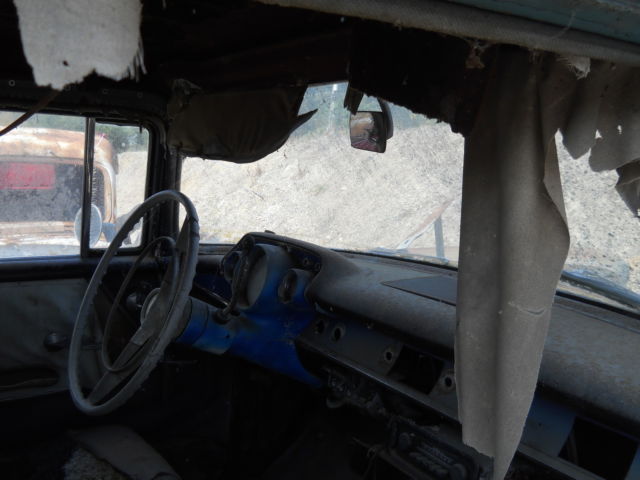 1957 Green Chevrolet Bel Air/150/210 4 door Sedan