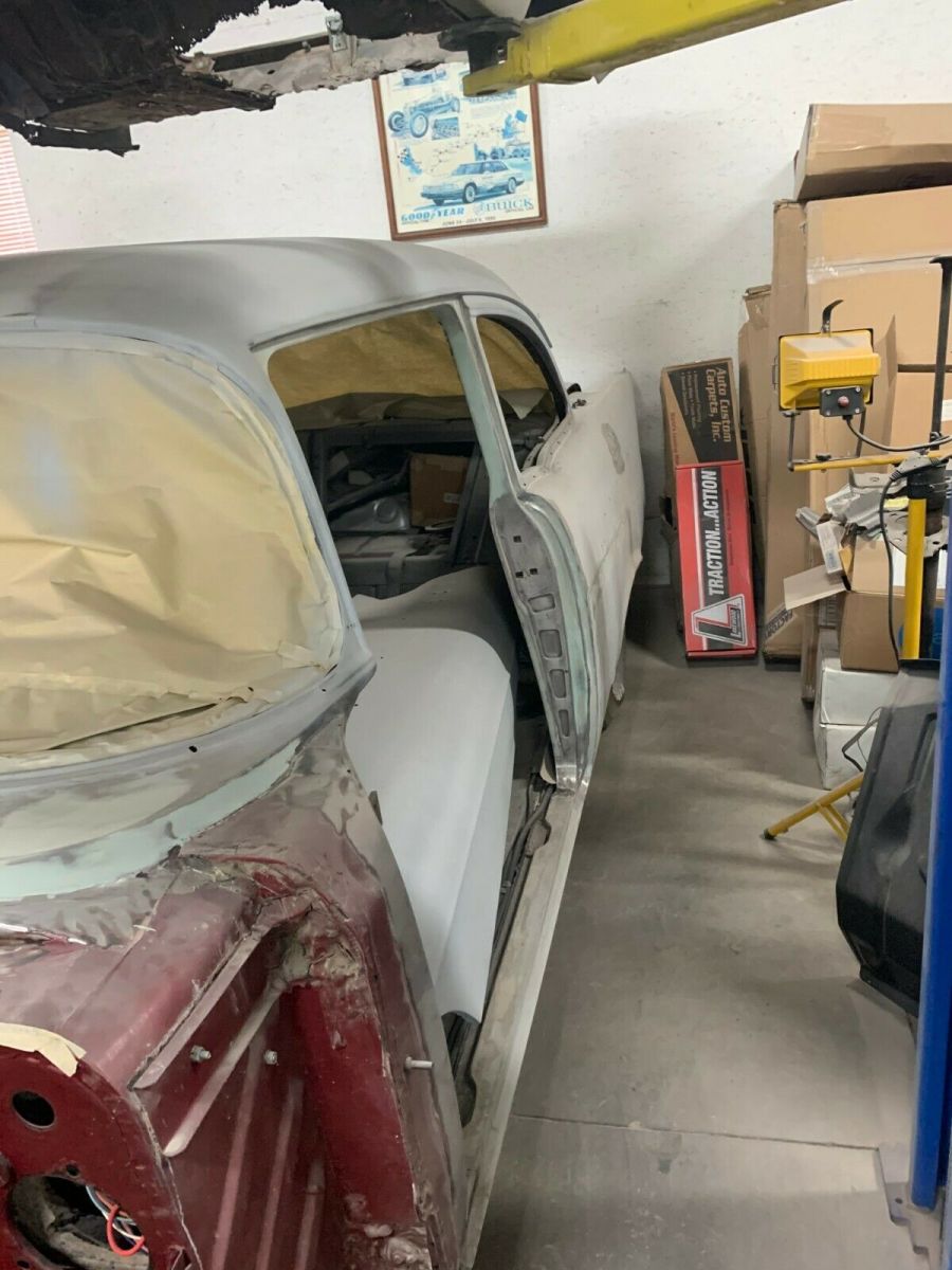 1957 Red Chevrolet Bel Air/150/210