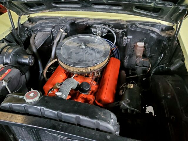 1957 Yellow Chevrolet Bel Air/150/210 Sedan