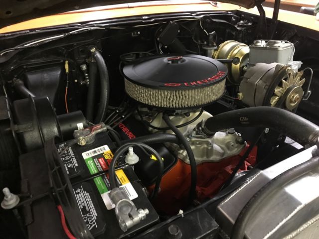 1957 Orange Chevrolet Bel Air/150/210 Wagon