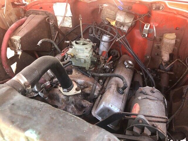 1957 Red Chevrolet Bel Air/150/210 Wagon