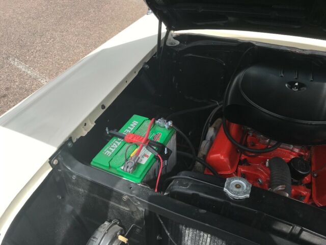 1957 White Chevrolet Bel Air/150/210 Sedan