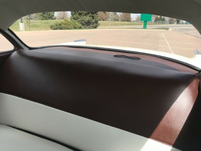 1957 White Chevrolet Bel Air/150/210 Sedan