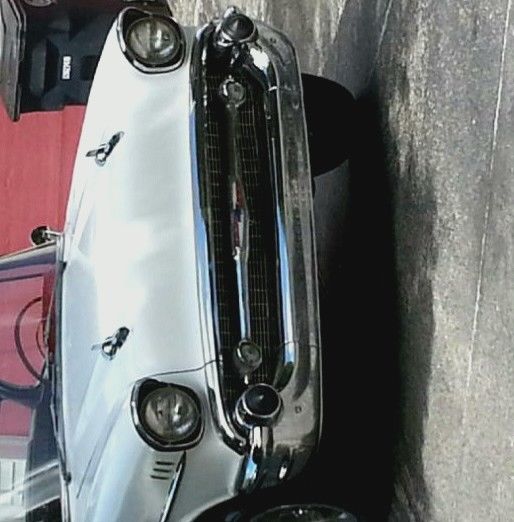 1957 White Chevrolet Bel Air/150/210 coupe no post