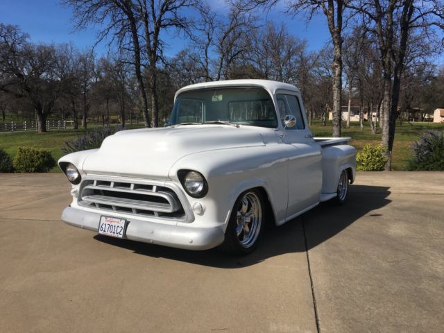 1957 White Chevrolet Other Pickups Standard Cab Pickup