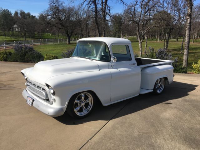 1957 White Chevrolet Other Pickups Standard Cab Pickup