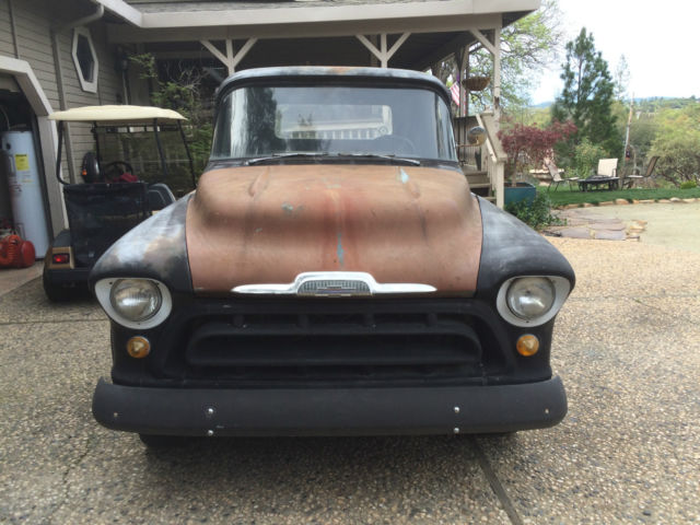 1957 Green Chevrolet Other Pickups Standard Cab Pickup