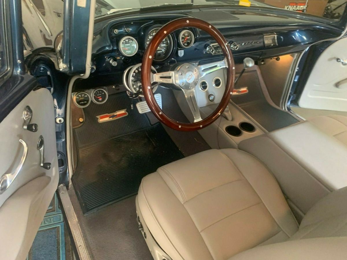 1957 Blue Chevrolet Bel Air/150/210 Coupe