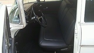 1957 White Chevrolet Bel Air/150/210 Coupe