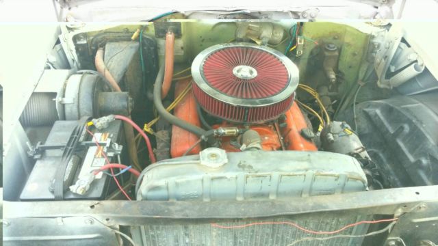 1957 White Chevrolet Bel Air/150/210 Coupe