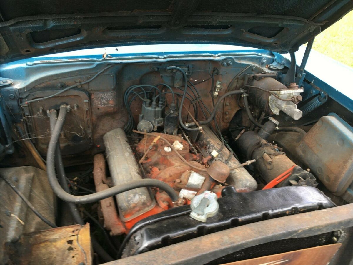 1957 Blue Chevrolet Bel Air/150/210 Sedan