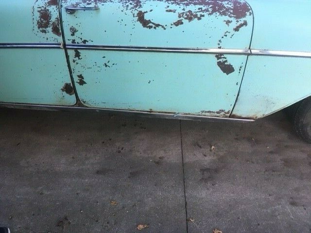 1957 Blue Chevrolet Bel Air/150/210 Sedan