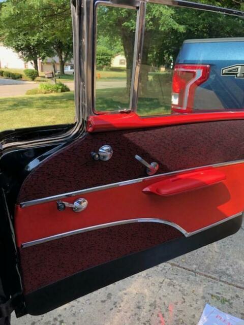 1957 BLACK Chevrolet Bel Air/150/210 Coupe