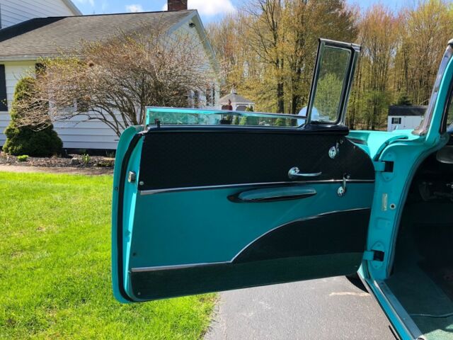 1957 Blue Chevrolet Bel Air/150/210 Coupe