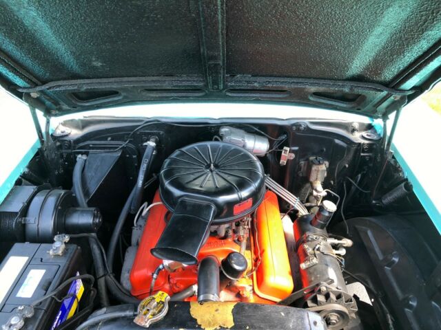 1957 Blue Chevrolet Bel Air/150/210 Coupe