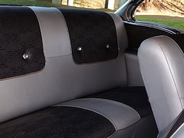 1957 Black Chevrolet Bel Air/150/210 Coupe