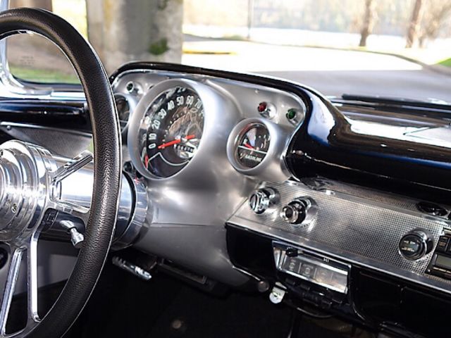 1957 Black Chevrolet Bel Air/150/210 Coupe
