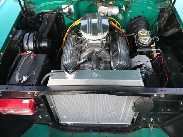 1957 Green Chevrolet Bel Air/150/210 Coupe