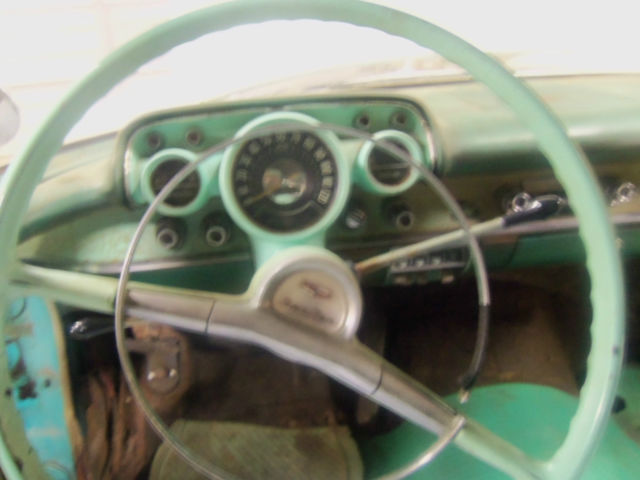 1957 green Chevrolet Bel Air/150/210