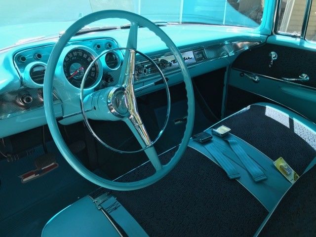 1957 Tropical Turquoise Chevrolet Bel Air/150/210