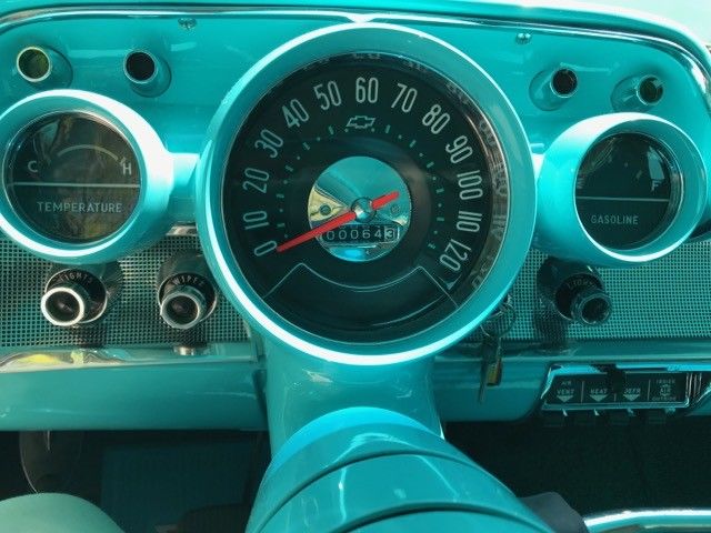1957 Tropical Turquoise Chevrolet Bel Air/150/210