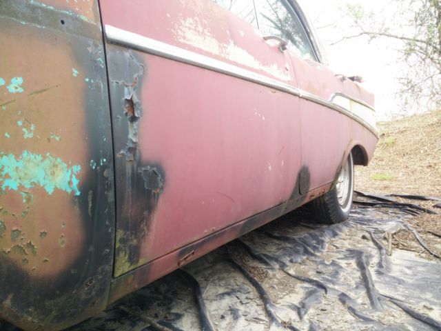 1957 Black Chevrolet Bel Air/150/210 Coupe