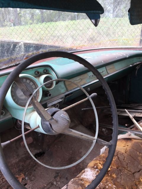 1957 Black Chevrolet Bel Air/150/210 Coupe