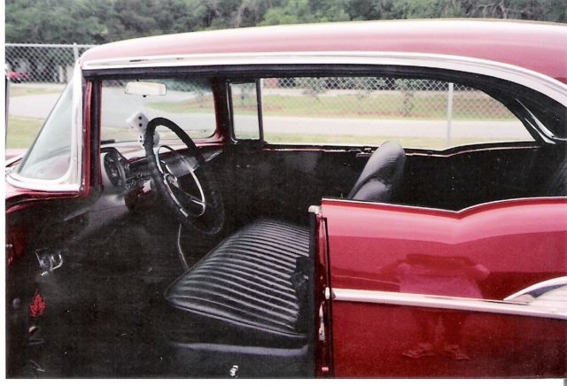 1957 METALLIC GARNET POLY Chevrolet Bel Air/150/210 FOUR DOOR HARDTOP