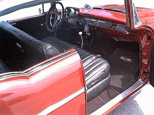 1957 METALLIC GARNET POLY Chevrolet Bel Air/150/210 FOUR DOOR HARDTOP