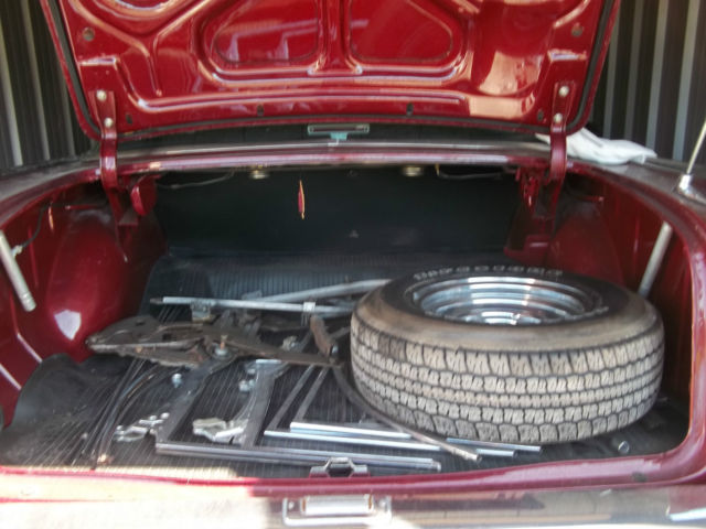 1957 METALLIC GARNET POLY Chevrolet Bel Air/150/210 FOUR DOOR HARDTOP
