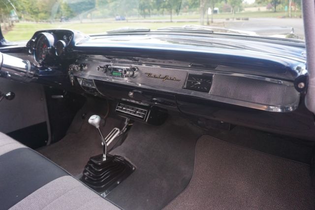 1957 Blue Chevrolet Bel Air/150/210 Sedan