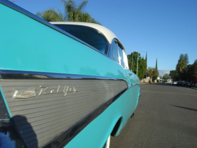 1957 Aqua Chevrolet Bel Air/150/210 Coupe