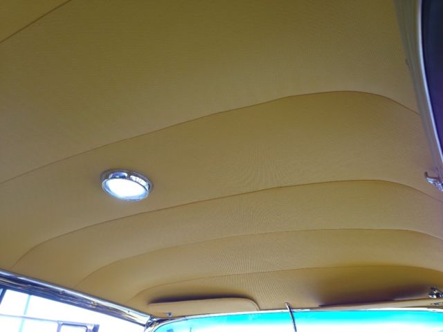 1957 Yellow Chevrolet Bel Air/150/210 Sedan