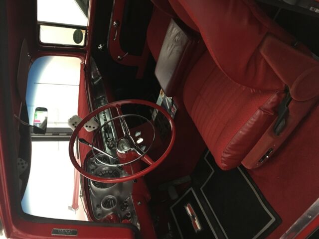 1958 Red Chevrolet Bel Air/150/210 2 dr Sedan