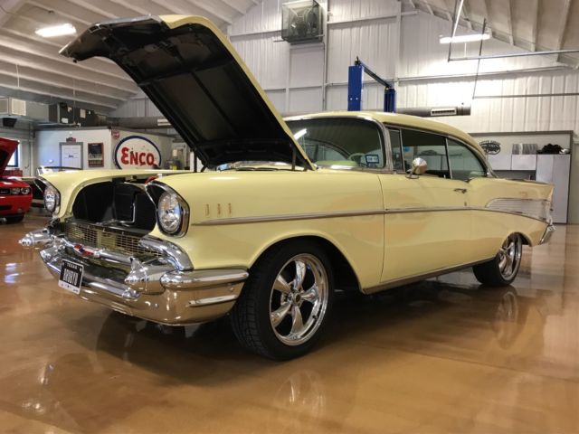 1957 Colonial Creme Chevrolet Bel Air/150/210 Coupe