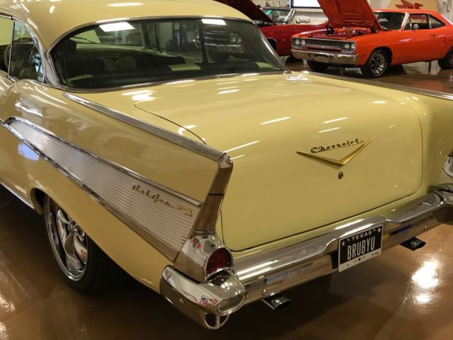 1957 Colonial Creme Chevrolet Bel Air/150/210 Coupe