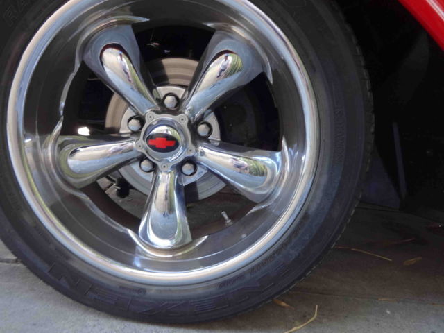 1957 Red Chevrolet Bel Air