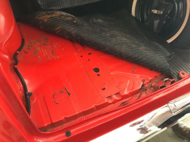 1957 Red Chevrolet Bel Air/150/210 Hardtop