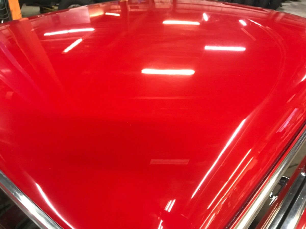 1957 Red Chevrolet Bel Air/150/210 Coupe