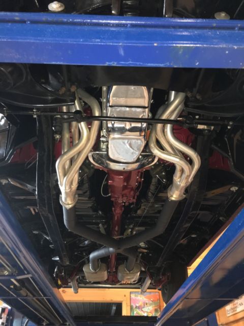 1957 Red Chevrolet Bel Air/150/210 Coupe