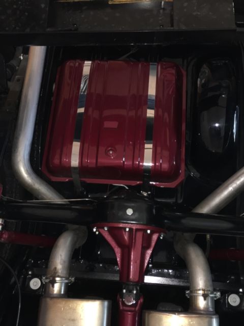 1957 Red Chevrolet Bel Air/150/210 Coupe